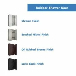 Best deal ⭐ DreamLine Unidoor 25 in. Frameless Hinged Shower Door with Clear Glass in Polished Chrome 😍 -DreamLine Sales Store Query 1027