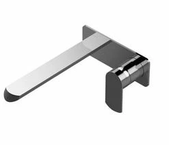 Budget 😀 Graff Phase Wall Mount Centerset Bathroom Sink Faucet with Single Lever Handle in Brushed Nickel 🔥