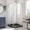Flash Sale ❤️ DreamLine Prime 36-3/8 in. Frameless Sliding Shower Enclosure with Clear Glass in Polished Chrome ⌛ -DreamLine Sales Store Query 1214