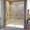 Outlet 🧨 DreamLine Enigma Air 60 in. Frameless Sliding Shower Door with Clear Tempered Glass in Polished Stainless Steel 🤩 -DreamLine Sales Store Query 1270