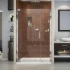 Cheapest 🎁 DreamLine Elegance 48 in. Frameless Pivot Shower Door with Tempered Glass in Polished Chrome 🎁 -DreamLine Sales Store Query 1324