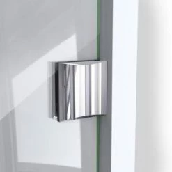 New 😀 DreamLine Prism Lux 36-5/16 in. Frameless Hinged Shower Enclosure with Tempered Glass in Polished Chrome 😉 -DreamLine Sales Store Query 1364