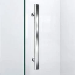 New 😀 DreamLine Prism Lux 36-5/16 in. Frameless Hinged Shower Enclosure with Tempered Glass in Polished Chrome 😉 -DreamLine Sales Store Query 1368