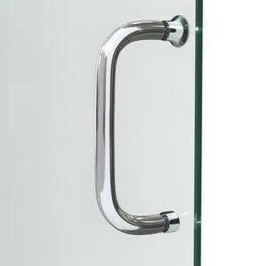 Wholesale โ DreamLine Infinity-Z 60 in. Frameless Sliding Shower Door with Frosted Glass in Polished Chrome ๐ 4 Wholesale โ DreamLine Infinity-Z 60 in. Frameless Sliding Shower Door with Frosted Glass in Polished Chrome ๐ - Image 2