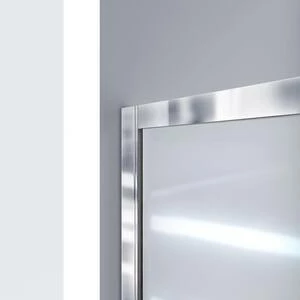 Wholesale โ DreamLine Infinity-Z 60 in. Frameless Sliding Shower Door with Frosted Glass in Polished Chrome ๐ 6 Wholesale โ DreamLine Infinity-Z 60 in. Frameless Sliding Shower Door with Frosted Glass in Polished Chrome ๐ - Image 4