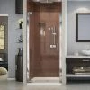 Best Pirce 😉 DreamLine Elegance 34-1/4 in. Frameless Pivot Shower Door with Tempered Glass in Polished Chrome 🎉 -DreamLine Sales Store Query 1536