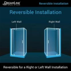 Discount ⌛ DreamLine Flex 34-1/2 x 36-7/16 in. Drop-In Bathtub in Brushed Nickel 👏 -DreamLine Sales Store Query 1653