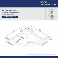 Promo ❤️ DreamLine Prime 34-3/8 in. Frameless Sliding Shower Enclosure with Clear Glass in Polished Chrome 😍 -DreamLine Sales Store Query 1701