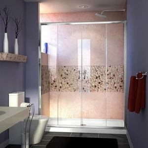 Best Sale ๐ DreamLine Visions 60 in. Frameless Sliding Shower Door with Clear Glass in Polished Chrome ๐ 3 Best Sale ๐ DreamLine Visions 60 in. Frameless Sliding Shower Door with Clear Glass in Polished Chrome ๐