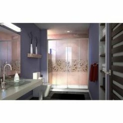 Flash Sale 💯 DreamLine Visions 60 in. Frameless Sliding Shower Door with Clear Glass in Brushed Nickel 🔔 -DreamLine Sales Store Query 1778