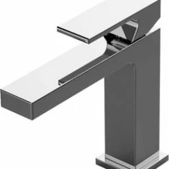 Cheapest ❤️ Graff Incanto Deck Mount Bathroom Sink Faucet with Single Lever Handle in Brushed Nickel 👏