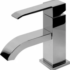 Best deal 🥰 Graff Qubic Bathroom Sink Faucet with Single Lever Handle in Polished Chrome 🛒