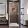 Outlet 🌟 DreamLine Flex 36 in. Frameless Pivot Shower Door with Clear Tempered Glass in Polished Chrome ⭐ -DreamLine Sales Store Query 1840
