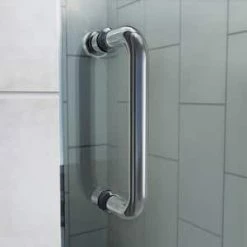 Outlet 🌟 DreamLine Flex 36 in. Frameless Pivot Shower Door with Clear Tempered Glass in Polished Chrome ⭐ -DreamLine Sales Store Query 1843