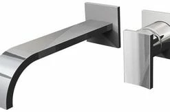 Discount 👏 Graff Sade Wall Mount Bathroom Sink Faucet with Single Lever Handle in Polished Chrome 🥰