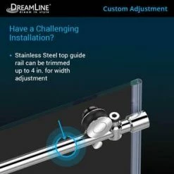Buy 😀 DreamLine Enigma-X 62 in. Frameless Sliding Shower Door in Polished Stainless Steel ✔️ -DreamLine Sales Store Query 227