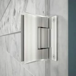 Outlet ✨ DreamLine Unidoor 60 in. Frameless Hinged Shower Door with Tempered Glass in Polished Chrome ⌛ -DreamLine Sales Store Query 237