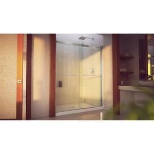Best Pirce ๐งจ DreamLine Essence-H Semi-frameless Sliding Shower Door in Brushed Nickel ๐ 4 Best Pirce ๐งจ DreamLine Essence-H Semi-frameless Sliding Shower Door in Brushed Nickel ๐ - Image 2
