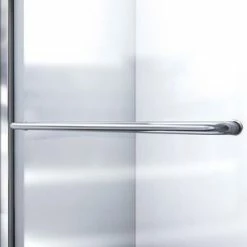 Outlet 🎉 DreamLine Infinity-Z 54 in. Semi-Frameless Sliding Shower Door with Clear Glass in Oil Rubbed Bronze 👏 -DreamLine Sales Store Query 501
