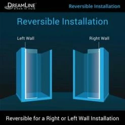 Discount 🌟 DreamLine Linea 30 in. Frameless Shower Door with Clear Tempered Glass in Polished Chrome ⭐ -DreamLine Sales Store Query 56