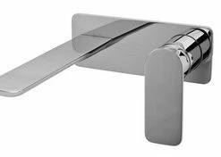 Flash Sale ⌛ Graff Sento Wall Mount Centerset Bathroom Sink Faucet with Single Lever Handle in Polished Chrome 🎁