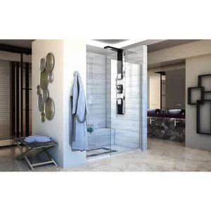 Best Sale 🎁 DreamLine Linea 30 in. Frameless Shower Door with Clear Tempered Glass in Brushed Nickel ✔️ 4 Best Sale 🎁 DreamLine Linea 30 in. Frameless Shower Door with Clear Tempered Glass in Brushed Nickel ✔️ - Image 2