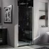 Deals 🔥 DreamLine Allure 31 in. Frameless Pivot Shower Door with Clear Tempered Glass in Polished Chrome 🎁 -DreamLine Sales Store Query 693