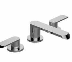 Flash Sale ✨ Graff Phase Two Handle Widespread Bathroom Sink Faucet in Polished Chrome 🥰