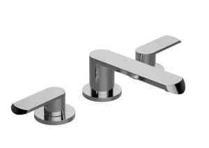 Flash Sale 🎁 Graff Phase Two Handle Widespread Bathroom Sink Faucet in Polished Nickel ⌛ 4 Flash Sale 🎁 Graff Phase Two Handle Widespread Bathroom Sink Faucet in Polished Nickel ⌛ - Image 2
